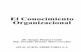 El Conocimiento Organizacional - Aplicacion Tributariadatos.aplicacion.com.ar/previews/2018/... · 2009. Congreso Internacional de Investigación Operativa de Chile. Po-nencias en