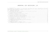 MANUAL DE AUTOCAD 14 - cartografiacartografia.cl/download/manuales/autocad_14.pdf · AutoCAD básico, versión 14, aplicado al dibujo mecánico 5 IV. CONTENIDO TEMÁTICO. 1. Actividades