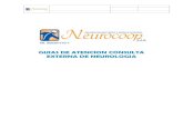 GUIAS DE ATENCION CONSULTA EXTERNA DE NEUROLOGIAneurocoop.com.co/uploads/2/0/1/6/20162897/guia_de... · 75% de las cefaleas migrañosas son predominantemente unilaterales y alternantes.