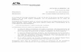 ACTA DE LA SESIÓN 1.20 PRESIDENTE DR FERNANDO DE LEÓN … · ACTA DE LA SESIÓN 1.20 15 de enero. de 2020 . PRESIDENTE: DR. FERNANDO DE LEÓN GONZÁLEZ SECRETARIA DRA. CLAUDIA MÓNICA