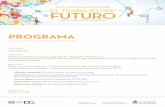 Trabajo del futuro programa1 - Ubatec S.A. - El punto de … · 2019-07-30 · Bloque 2: El trabajo del futuro en Argentina Modera: Miguel Velárdez, Director de Nuevas Formas de