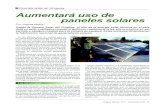 Aumentará uso de paneles solares - Uruguay Ciencia · Aumentará uso de paneles solares Por Virginia Matos* Según la Cámara Solar del Uruguay, el uso de la energía solar térmica