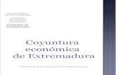 PRESENTACIÓN - Junta de Extremadura Portal Institucional ...€¦ · Extremadura, referido al primer trimestre de 2013. Siguiendo la estructura de los anteriores Informes, se describe
