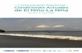 - Comunicado Nacional - Condiciones Actuales de El Niño-La ... ERFEN Abril de 2019.… · Serie temporal de salinidad del agua en la estación costera fija de Tumaco entre 0 a 80