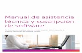 Manual de asistencia técnica y suscripción de software de ......En este manual de asistencia técnica y suscripcin de software (S&S), se ofrece informacin detallada sobre las diversas