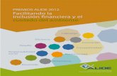 PREMIOS ALIDE 2012 Facilitando la inclusión … 2012 buenas...ALIDE Secretaría General Apartado 3988 Lima, 100 Perú E-mail: sg@alide.org.pe Web Site: La edición de este libro estuvo