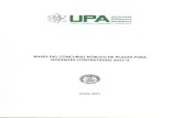 UPA - Universidad Politécnica Amazónica - Carreras ...Declaración Jurada en la que acepte conocer el Reglamento y Bases del concurso y someterse a 10 estipulado en los mismos. Constancia