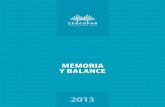MEMORIA Y BALANCE - Central de Cooperativas · 3. Consideración de la Memoria Anual del Consejo de Administración, Balance General, Cuadro de Resultados, Informe de Reprogramación
