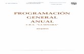 PROGRAMACIÓN GENERAL ANUALcralasenara.centros.educa.jcyl.es/sitio/upload/PGA2014-15.pdf · Centro: CRA LA SENARA Programación General Anual Nº DE CÓDIGO 3 7 0 0 9 9 0 8 CURSO: