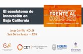 El ecosistema de innovación en Baja Californiacomitedevinculacion.org/wp-content/uploads/2019/01/... · 2019-01-17 · Ciencia, tecnología e innovación en la frontera norte de