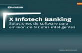 X Infotech Banking · Previo a la etapa de enrolamiento, se puede integrar un sistema de uso sencillo a los portales de autoservicio para requerimiento de documento de identidad por