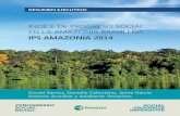 INDICE DE PROGRESO SOCIAL EN LA AMAZONIA BRASILEÑA€¦ · so Social na Amazônia Brasileira – IPS Amazônia 2014”, un producto de la colaboración propiciada por la red #Progreso