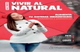 ALIMENTA TU SISTEMA INMUNITARIO - Soria Natural · 2018-09-05 · intestino, repercutirán en el desarrollo del sistema inmune. Los malos hábitos de vida como el tabaco, el estrés,