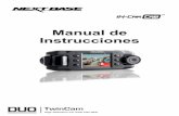 Manual de Instrucciones - Nextbase · La iN-CAR CAM está configurada para grabar vídeo continuamente, en archivos de solo 3 minutos de duración. No hay interrupciones entre un