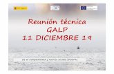 Reunión técnica GALP 11 DICIEMBRE 19regp.pesca.mapama.es/sites/default/files/eventos... · 2019-12-12 · Plan de informacióny publicidad El plan de publicidad de la prioridad4