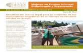 Resumen del marco legal para la inclusión de los ... · Resumen del marco legal para la inclusión de los recicladores informales en el manejo de residuos sólidos en Brasil2 ...