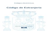 Código de Extranjería - BOE.es · Códigos electrónicos Código de Extranjería Edición actualizada a 5 de septiembre de 2018 BOLETÍN OFICIAL DEL ESTADO