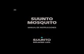 Mosquito ES indd - Suunto€¦ · Profundidad media (logbook) Aviso de ascenso rápido (SLOW) Indicador AC Símbolo de prohibición de vuelo Indicador analógico: • Velocidad de
