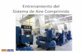 Entrenamiento del Sistema de Aire Comprimidoburtoncompanies.com/.../2014/01/...Presentation5.pdf · Diseño de un Sistema de Aire Comprimido Cuarto de Compresor - Coloque el Compresor