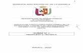 ADJUDICACIÓN DE MENOR CUANTIA Nº 110-2012-MPC Tercera ...zonasegura.seace.gob.pe/mon/docs/procesos/2012/... · PROPUESTA TÉCNICA . ... Yanacocha, Volcan, Milpo, Banco de Crédito