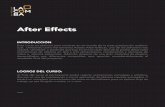 After Effects Silabo - LaComba Comunicaciones, Agencia y ... · TRATAMIENTO DEL COLOR Y ADMINISTRACIÓN DE FLUJO DE TRABAJO · Concepto de profundidad de los colores (8,10, 12, 16,