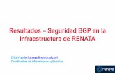 Resultados – Seguridad BGP en la Infraestructura de RENATAslides.lacnic.net/wp-content/uploads/2017/09/... · Componentes Tecnológico • El sistema tiene varias partes, tales