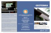 GEOTERMIAgooglenergy.com/2011/pdf/CIG-UEG-FORMACION-JORNADAS... · 2016-11-07 · JORNADAS TÉCNICAS DE FORMACIÓN Geotermia para climatizar y ventilar edificios, locales y viviendas.