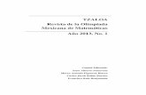 TZALOA Revista de la Olimpiada Mexicana de Matematicas´ Ano 2013, No. 1˜ · 2014-08-30 · Art´ıculos de matematicas: El Teorema Fundamental de la Aritm´ ´etica 1 Problemas