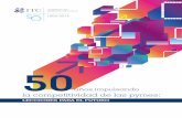 50 - International Trade Centre · v Prefacio La presente publicación, 50 años impulsando la competitividad de las pymes: Lecciones para el futuro, es el testimonio de la andadura