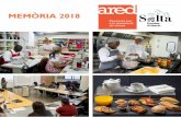 MEMÒRIA 2018 · • Programa de Mesures Actives per a persones receptores de la Renda Garantida de Ciutadana • Programes Integrals per a persones majors de 30 anys • Programa