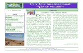 Fe y Luz internacional “¡Izar velas!” · Celebraciones de 2011Celebraciones de 2011— ———2012 2012 Página 3 Lanzamiento de las celebraciones del 40º aniversario El consejo