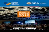ACTIVIDADES 2016 - Virtual Educavirtualeduca.org/documentos/2016/ve(info-actividades-2016).pdf · Modelos de buenas prácticas en América Latina y el Caribe’ 3.7.1. Descripción