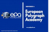 #*&/7&/*%0 European Polygraph Academy...MÁSTER INTERNACIONAL EN PSICOFISIOLOGÍA FORENSE El alumno se adentra además de en el Poligrafo, en las disciplinas de vanguardia relacionadas