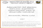 Adecuación del planteo bancario argentino especializado ...bibliotecadigital.econ.uba.ar/download/tesis/1501... · -6-a repetirse el proceso, en cuanto disminuy6 notablemente el
