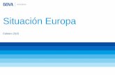 Presentación de PowerPoint · EFSI Necesidad de centrarse en proyectos de riesgo para maximizar la inversión neta Página 13 . Situación Europa, Febrero 2015 5) Política fiscal