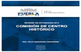 COM. DE CENTRO HISTÓRICO, INFORME 2015pueblacapital.gob.mx/images/transparencia/obl/iv... · Sustentable del Centro Histórico del Municipio de Puebla ... de instalación eléctrica