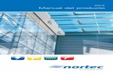 2013 Manual del producto - Proveedora Térmica · 2018-04-26 · 2013 humidity.com. 1. 2. Herramientas de diseño / Programas: Nortec HELP: Programa de Técnico Certificado de Nortec
