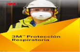 3M Protección Respiratoria - Antifouling 2001 · 7 3M™ Mascarillas autoiltrantes para partículas Comprobación del Ajuste • Se debe realizar una comprobación del ajuste, cada