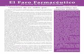 El Faro Farmacéuticoaprofasesevilla.com/faro/Faro_Farmaceutico_24.pdfEl Farmacéutico Justiciero El futuro sólo pasa una vez (I) En el número 22 de nuestro Faro Farmacéutico decíamos
