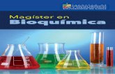 Magíster en Bioquímica - Universidad de Chile · 2014-08-19 · Magíster en Bioquímica Comité Academico de Postgrado en: • Prof. Daniela SeeIenfreund (Coordinadora) • Prof.
