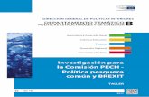 DIRECCIÓN GENERAL DE POLÍTICAS INTERIORES€¦ · Este estudio fue solicitado por la Comisión de Pesca del Parlamento Europeo. ADMINISTRACIÓN RESPONSABLE EN EL DEPARTAMENTO TEMÁTICO