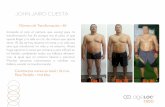 JOHN JAIRO CUESTA - Nu Skin Enterprises€¦ · Iniciando el reto el número que escogí para mi transformación fue 85 porque era el peso al que quería llegar y la talla en cm.