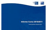 Informe Curso 2010/2011 - USC · Evolución das notas de corte para o acceso ás titulacións de Enxeñaría Informática (FP) Os nosos estudantes Memoria GrEI-ETSE 2010/2011 2003/04