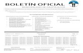 BOLETÍN OFICIAL - Caleta Olivia · 2018-12-13 · 038/MCO/2014, incorporación en Planta Permanente que revista en Planta Contratada, que registra una antigüedad igual o superior