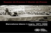 Barcelona blanc i negre, 1971-1992 · Dossie rems / Dosier de Prensa - 2 - EL IEFC ACOGE LA EXPOSICIÓN BARCELONA BLANCO Y NEGRE 1971-1992, DE JOSÉ ANTONIO ANDRÉS FERRIZ. El IEFC