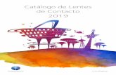 Catálogo de Lentes de Contacto 2019 - CooperVision Spain · ser gafas de sol, debido a que las lentes de contacto no cubren completamente el ojo y otras áreas oculares adyacentes.