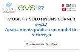 MOBILITY SOLUTINONS CORNER evs27 Aparcaments públics: un model de … · 2017-01-19 · Model B:SM per al foment del Vehicle Elèctric | Gener 2013 Tendències i previsió de demanda