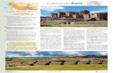 Cód. 23006H / 23006HV Culturas del Perú · Culturas del Perú Incluyendo 7 DESAYUNOS, 1 ALMUERZO, 2 CENAS y 11 VISITAS FECHAS DE SALIDA (1 Febrero 2020 a 24 Marzo 2021): - DIARIAS