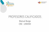 Presentación de PowerPoint - CNE Perú · 2017-12-26 · Docentes universitarios 2015 –DIGESU / MINEDU Gráfico 1. Número de docentes según tipo de gestión, 2015 1/ 22361 28872