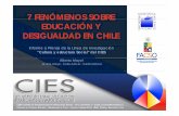 7 FENÓMENOS SOBRE EDUCACIÓN Y DESIGUALDAD EN CHILE · Esto ha llevado a que los colegios particulares-subvencionados crezcan en su matrícula y los municipales se reduzcan. ...
